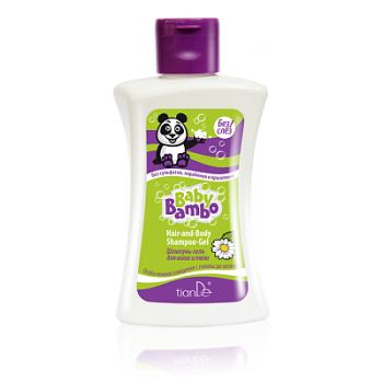 Pielęgnacja włosów Szampon-żel do mycia dla dzieci „Baby Bambo”! 