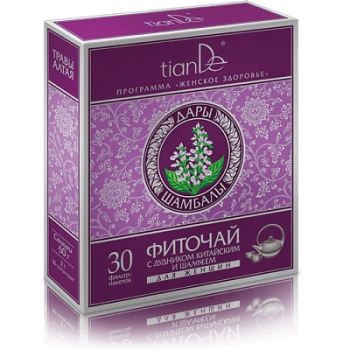 Zdrowie Herbatka ziołowa „z dzięgielem chińskim i szałwią“